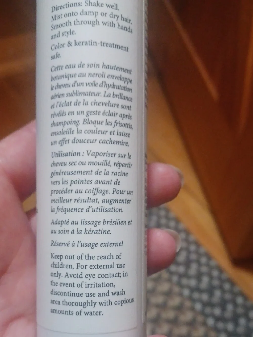 Philip B. Weightless Conditioning Water - Instant Shine & Repair Spray